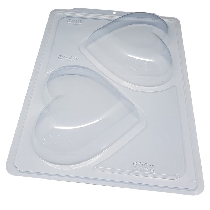 Forma de Acetato com Silicone SP 46 Ovo Coração 500g (3511) - BWB