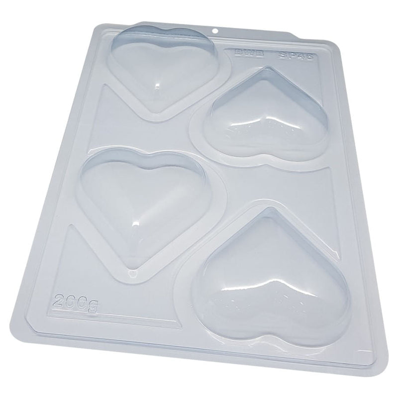Forma de Acetato com Silicone SP 45 Ovo Coração (3514) 200g - BWB