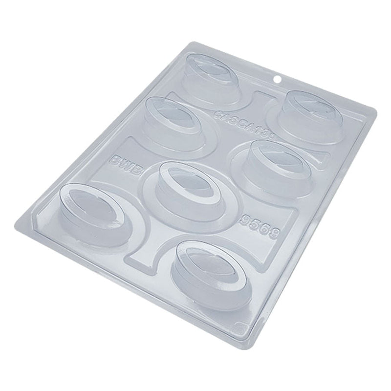 Forma de Acetato com Silicone Bombom Detalhado 2 (9569) BWB