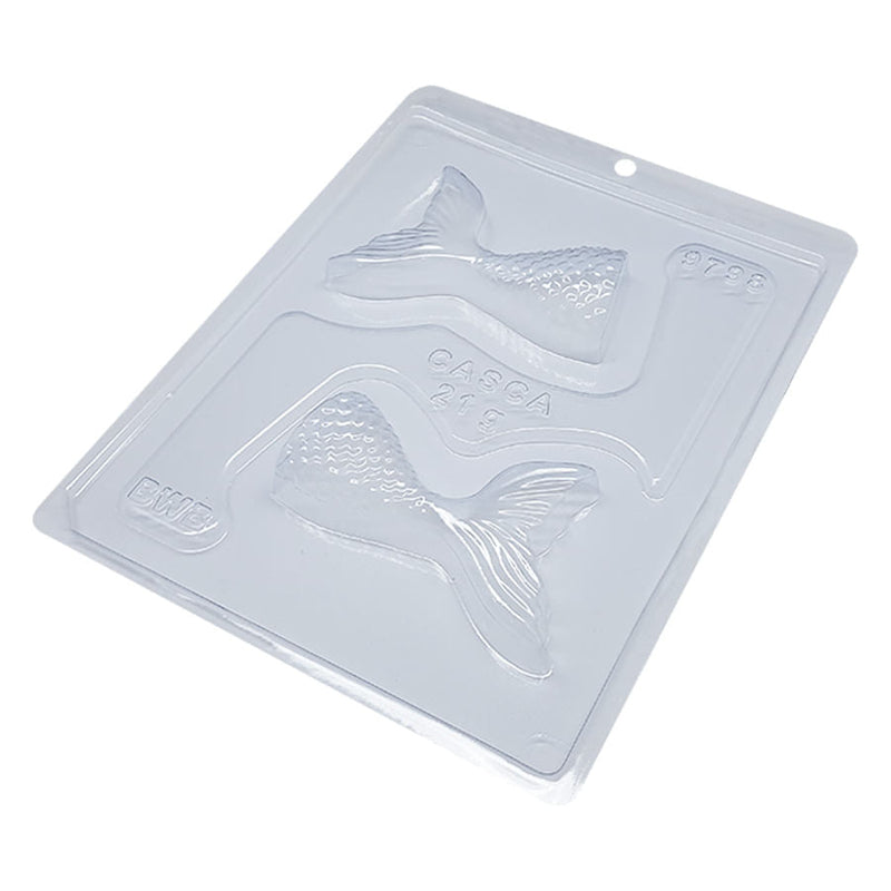 Forma de Acetato Com Silicone Cauda de Sereia (9798) BWB