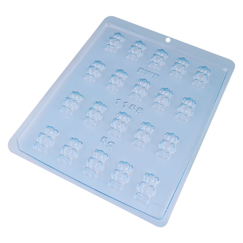 Forma Pvc Ursinho 10 Unidades REF1158 BWB