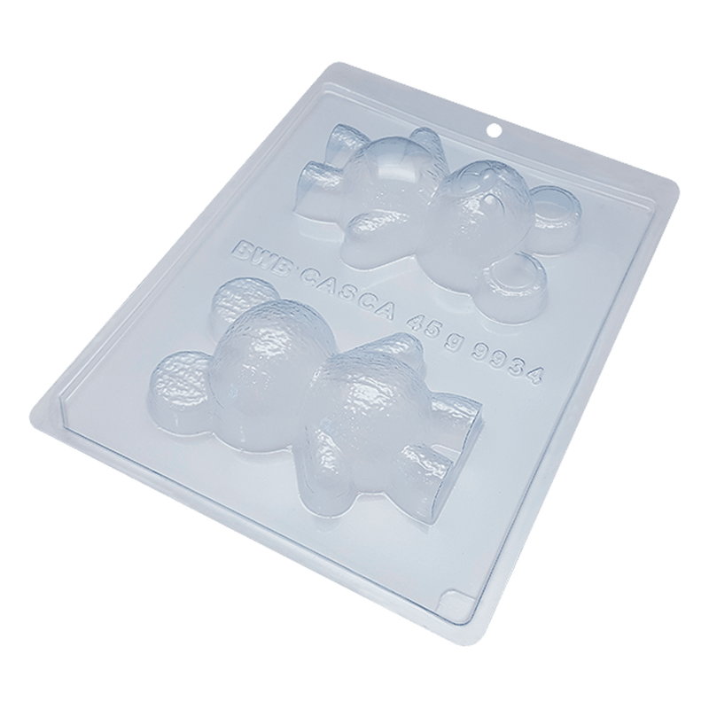 Forma de Acetato com Silicone Urso Médio Coração (9934) BWB
