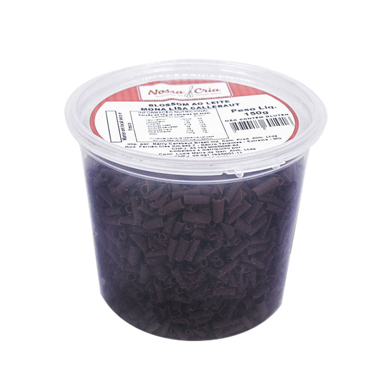 Chocolate Blossoms Ao Leite 150g Monalisa Callebaut- NOSSA CRIA