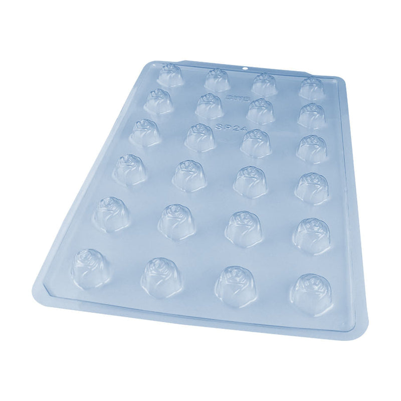 Forma PVC Semiprofissional 24 Bombom Rosa REF3569 BWB
