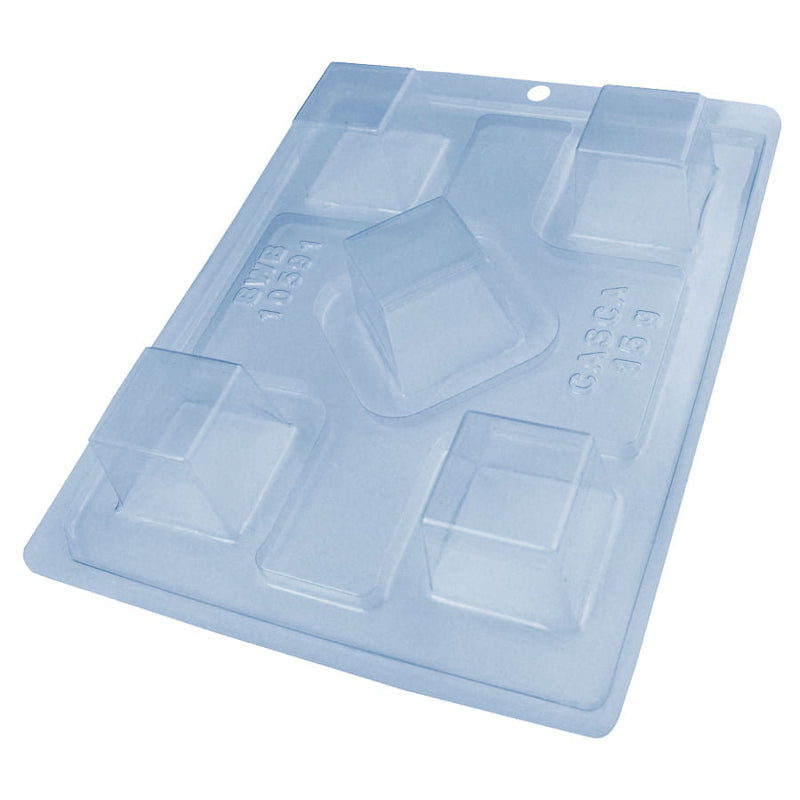 Forma de Acetato Com Silicone Caixa Quadrada 10591 BWB