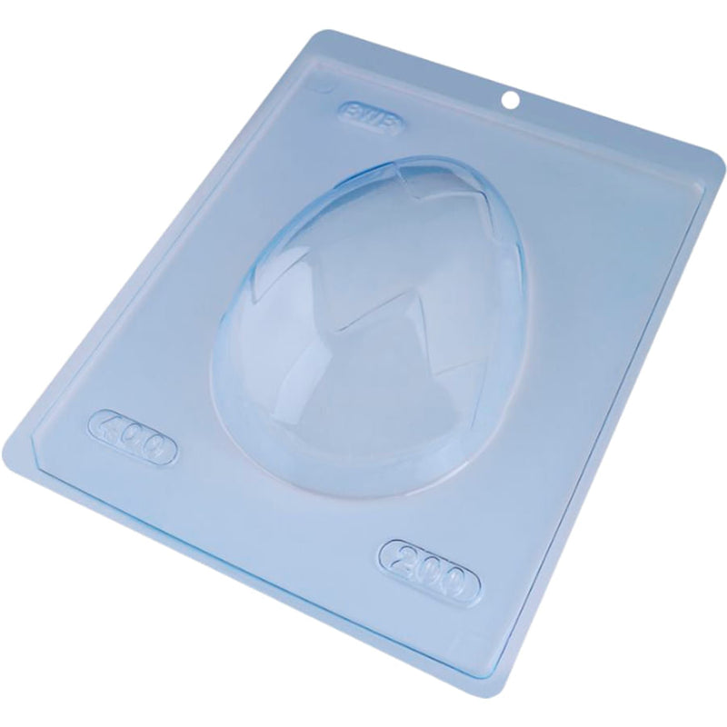 Forma de Acetato Ovo Estriado 400g (200) com 1un BWB