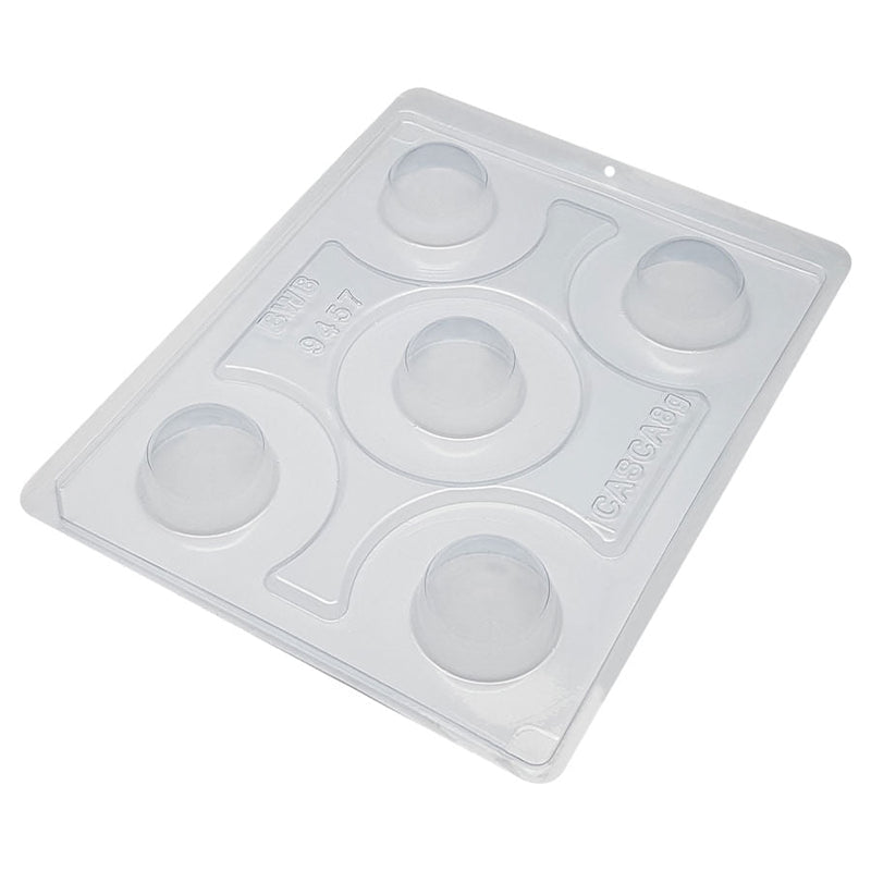 Forma de Acetato com Silicone Esfera 40mm (9457) - BWB