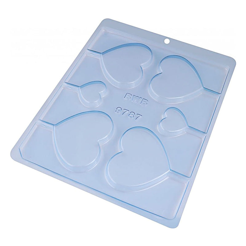 Forma PVC Pirulito Coração Un REF9787 BWB