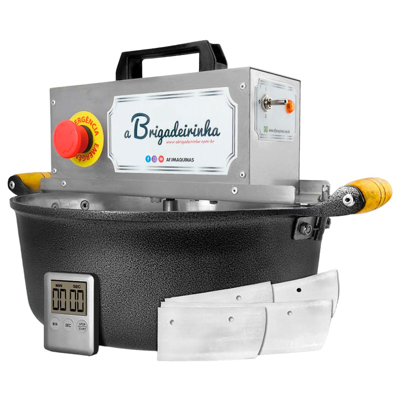Panela Brigadeirinha Platinum Preta 32cm A BRIGADEIRINHA