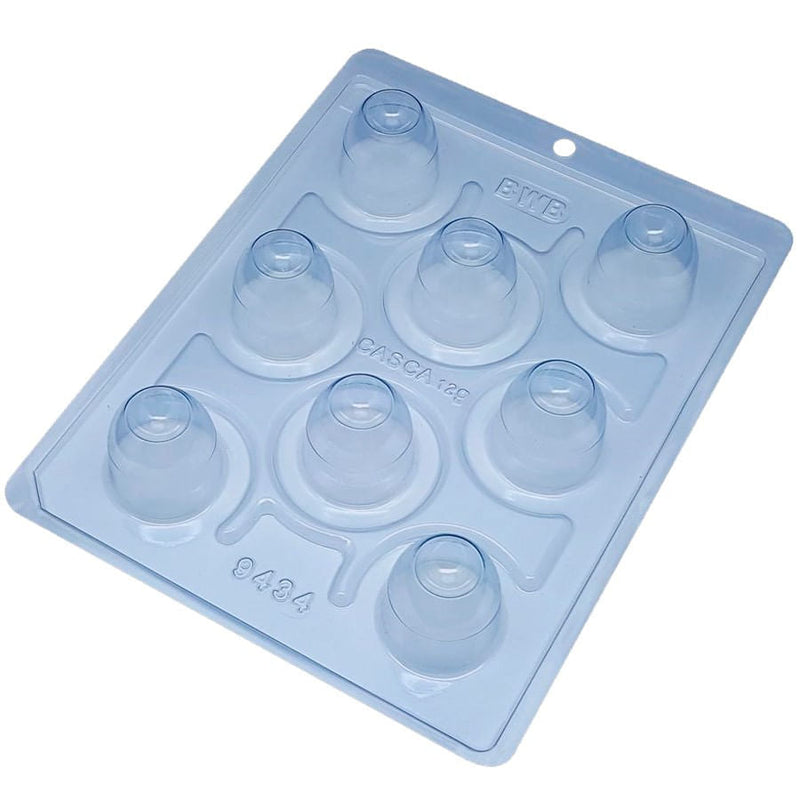 Forma de Acetato com Silicone Trufa Concava (9434) - BWB